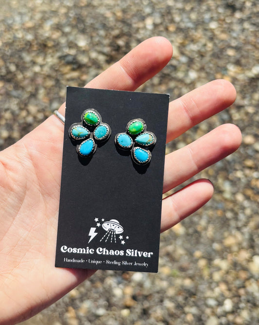 Cluster Earrings